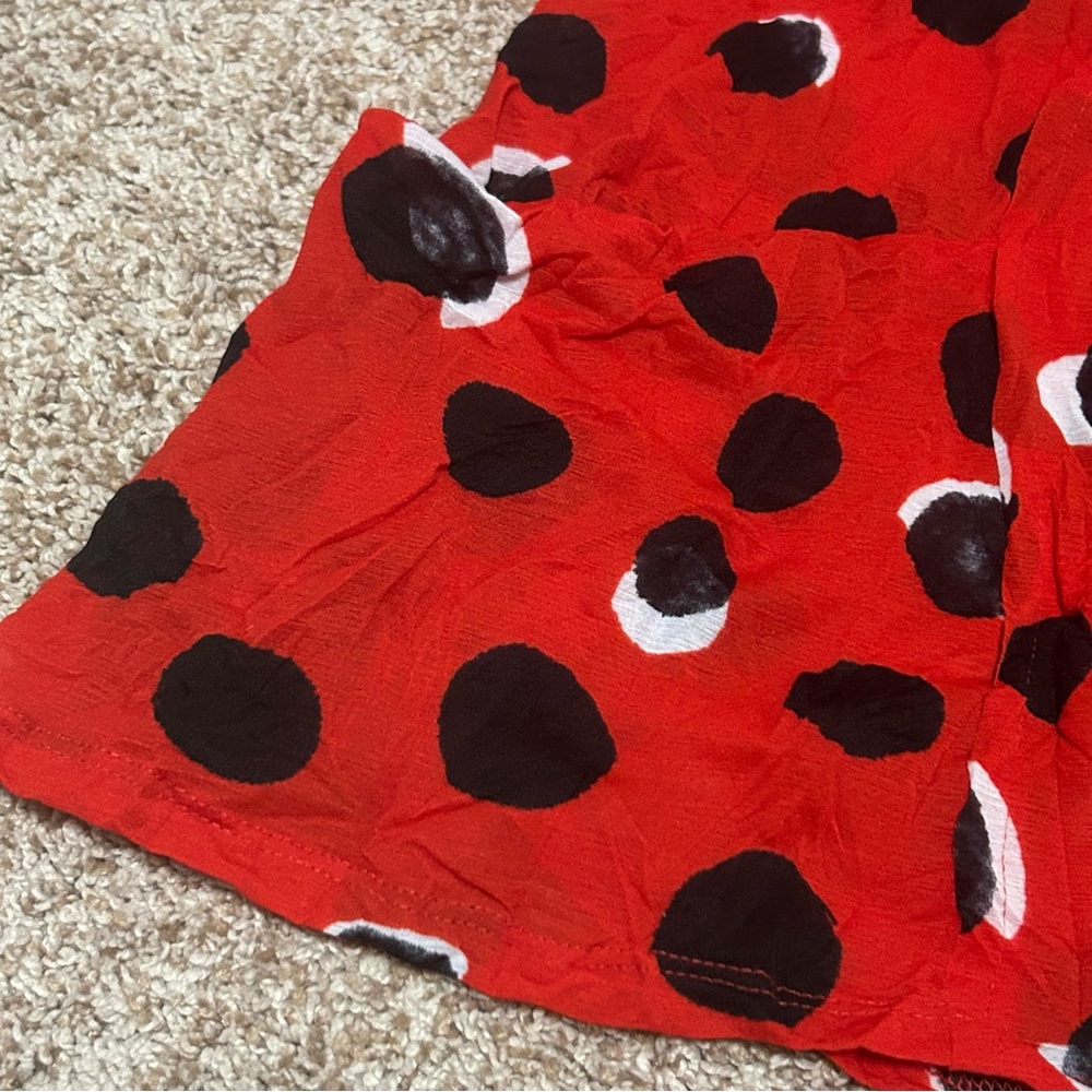 Chalet et Ceci Jacket McKenna Red Polka Dot - Picture 6 of 15